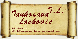 Tankosava Lasković vizit kartica